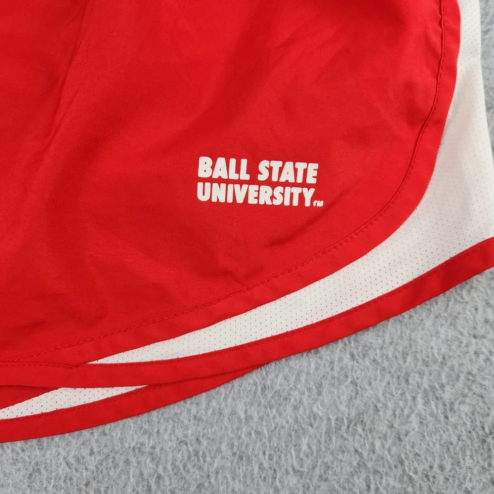 Nike Running Shorts Womens XL Red Ball State University Dri-FIT Mesh Athletic